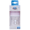 Canpol babies Little Cutie Wide neck bottle pink / blue for children from 0 months 120 ml 1 piece