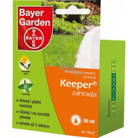 Bayer Garden Keeper garden non-selective total herbicide for weed control 50 ml