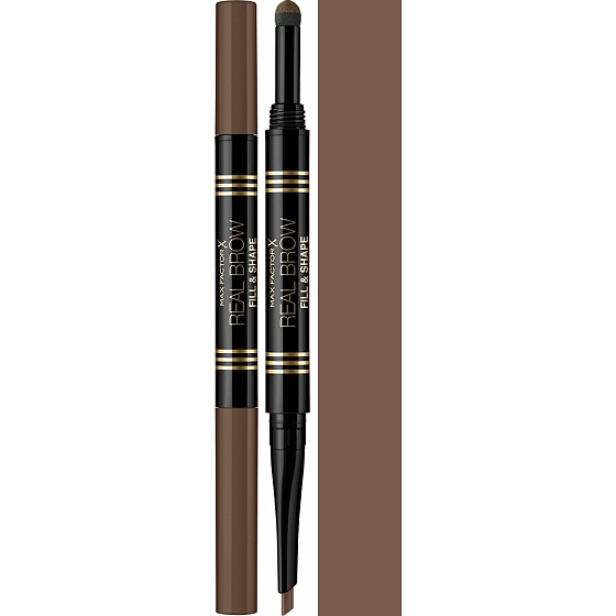 Max Factor Real Brow Fill & Shape Brow Pencil eyebrow pencil 002 Soft Brown 0.6 g