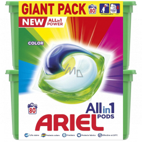 Ariel All-in-1 Pods Color gel capsules for colored laundry 80 pieces 952 g