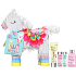 Baylis & Harding Lama lip balm 2 x 5 g + lip gloss 15 ml + bath foam 30 ml, cosmetic set