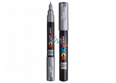 Posca Universal acrylic marker 0.7 - 1 mm Silver PC-1M