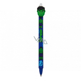 Colorino Rubber pen Marvel Hulk blue, blue refill 0.5 mm