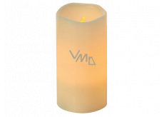 Emos LED candle lit amber, 7.5 x 15 cm