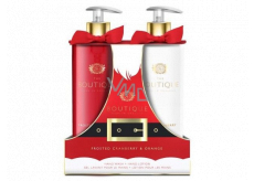 Grace Cole Frosted Cranberry & Orange liquid soap dispenser 00 ml + hand lotion dispenser 500 ml, cosmetic set
