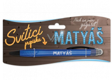Nekupto Glowing pen named Matyáš, touch tool controller 15 cm