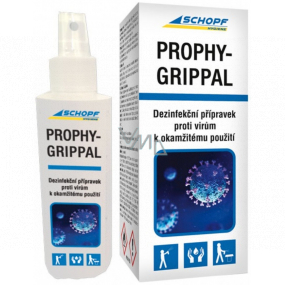 Schopf Hygiene Prophy-Grippal disinfectant against viruses in the air in rooms and on surfaces, for drapes 100 ml