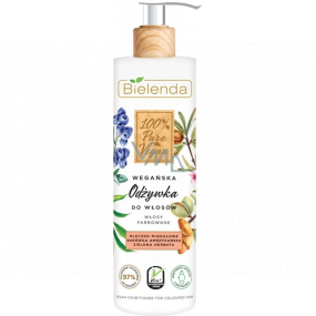 Bielenda 100% Pure Vegan Almond Milk + Green Tea Conditioner for Colored Hair 240 ml