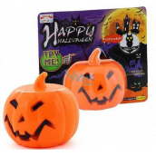 Rappa Halloween Pumpkin decoration with sound and light effect 10 cm