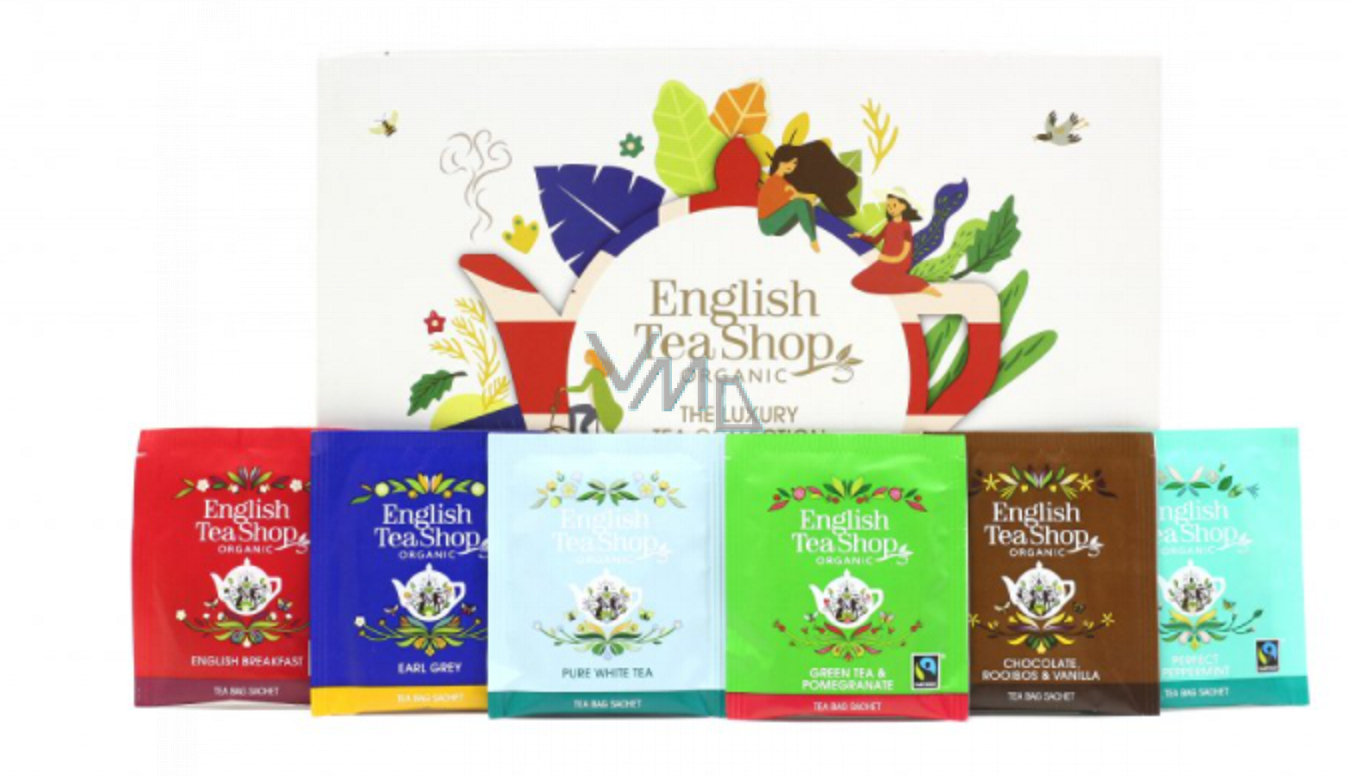 English Tea Shop Bio Luxury Collection Earl Grey + English Breakfast