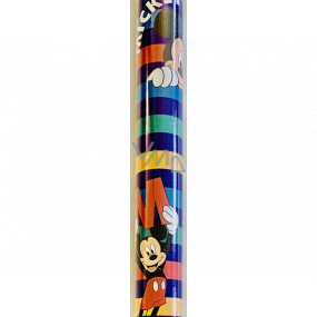 Zöwie Gift wrapping paper 70 x 200 cm Disney colour stripes - Mickey Mouse