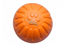 B&F Foam Interactive ball for dogs small orange 7 cm