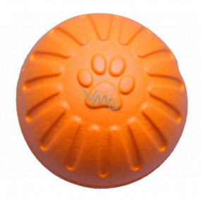 B&F Foam Interactive ball for dogs small orange 7 cm