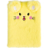 Albi Fluffy notebook B6 Yellow 112 sheets