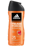 Adidas Team Force 3in1 shower gel for body, hair and skin for men 250 ml