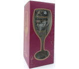 Albi My Bar Wine glass Mummy can't, ask Daddy 220 ml