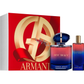 Giorgio Armani My Way Le Parfum perfume refillable bottle 90 ml + eau de parfum 15 ml, gift set for women