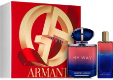 Giorgio Armani My Way Le Parfum perfume refillable bottle 90 ml + eau de parfum 15 ml, gift set for women