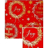 Nekupto Christmas gift wrapping paper 70 x 1000 cm Dark red, Merry & Bright