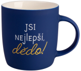 Albi Velvet Mug You are the Best, Grandpa Blue 330 ml