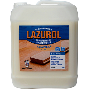 Lazurol Aqua P UREX V1301 glossy durable wood varnish transparent, 5 kg