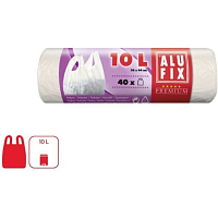 Alufix Trash Bags with Handles 10 l (40 pcs)