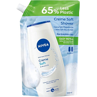 NIVEA SHOWER GEL 500 ML CREME SOFT REFILL 4067