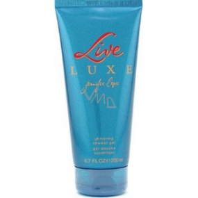Jennifer Lopez Live Luxe shower gel for women 200 ml