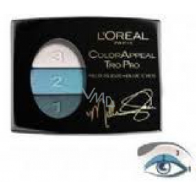 Loreal Paris Color Appeal Trio eyeshadow 318 Bleu Turquoise 2 g