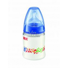 Nuk Bottle plastic teat silicone size M = milk 150 ml