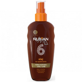 Nubian OF6 Suntan oil low protection spray 150 ml