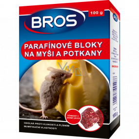 Bros Paraffin blocks for mice and rats 100 g