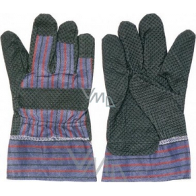Spokar Work gloves with PVC targets 1 pair