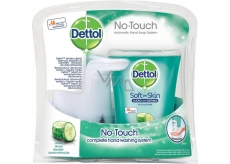 Dettol Freshness Cucumbers touchless soap dispenser, movement + refill with soap 250 ml