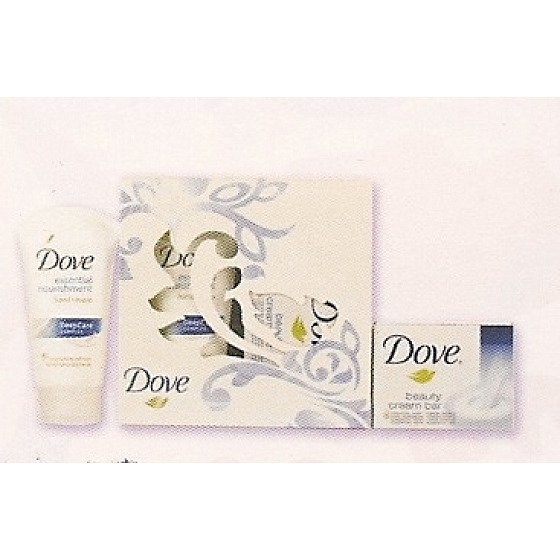Dove Original cream tablet 100 g + nourishing hand cream 75 ml, cosmetic set