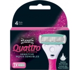 Wilkinson Quattro for Women spare heads 3 pieces
