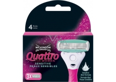 Wilkinson Quattro for Women náhradní hlavice 3 kusy