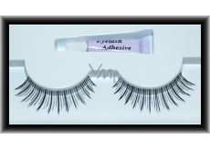 EyelaShes False eyelashes with glue 503 black 1 pair