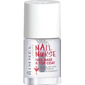 Rimmel London Nail Nurse Nail Base & Top Coat 5in1 nail polish 12 ml