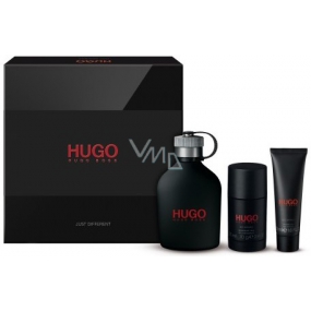 Hugo Boss Hugo Just Different eau de toilette 125 ml + shower gel 50 ml + deodorant stick 75 ml, gift set