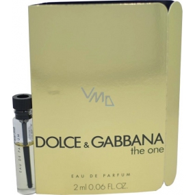 Dolce & Gabbana The One Female perfumed water for women 2 ml, vial