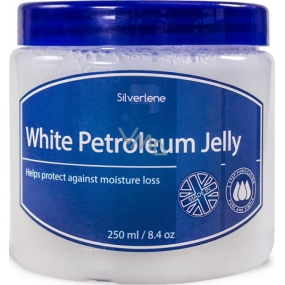 Silverlene White Petroleum Jelly kerosene ointment white petrolatum for dry, cracked skin, sore spots, frostbite 250 ml