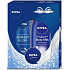 Nivea Body Milk Nourishing Body Lotion 250 ml + Protect & Care antiperspirant spray 150 ml + cream 30 ml, cosmetic set