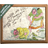 Bohemia Gifts Gift rag for holiday wiping Rag on a stick