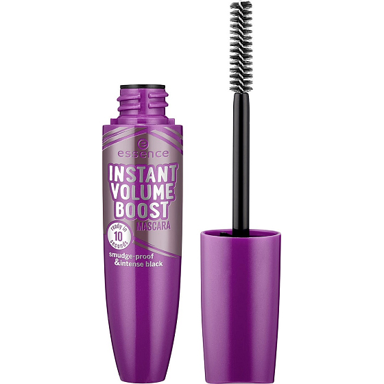 Essence Instant Volume Boost Smudge-proof & Intense Black mascara Black 14 ml