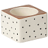 Yankee Candle Jackson Frost candlestick with polka dots for a tea candle 5 x 5 x 4 cm