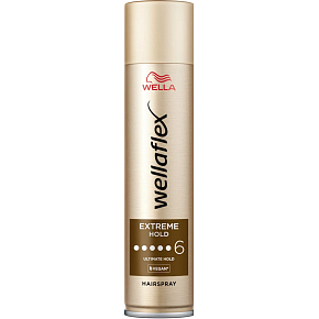 Wellaflex Extreme Hold Hairspray (5), 250 ml