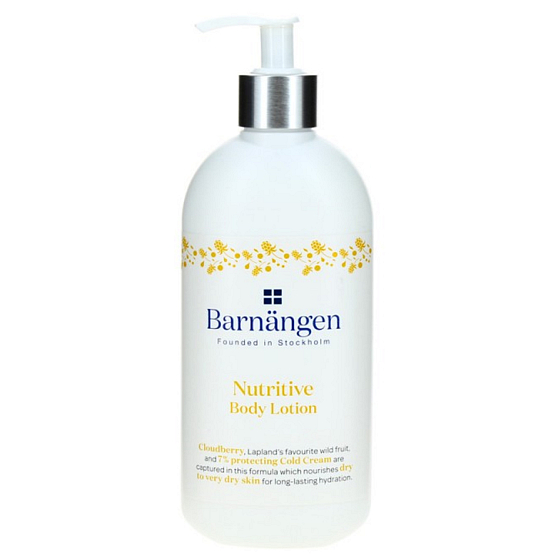 Barnängen Nitritive Cloudberry and fruit body lotion from Lapland, for dry to very dry skin 400 ml