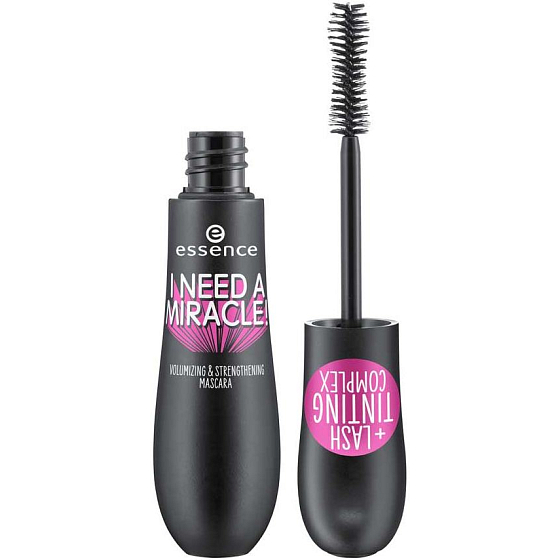 Essence I Need a Miracle! Volumizing & Strengthening Mascara 01 Black 16 ml