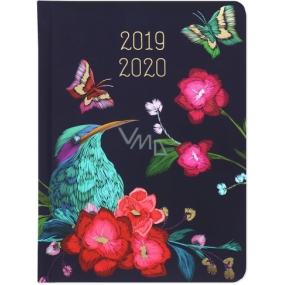Albi Diář weekly 18 months 2019 - 2020 Kingfisher 2.5 cm x 17 cm x 1.3 cm